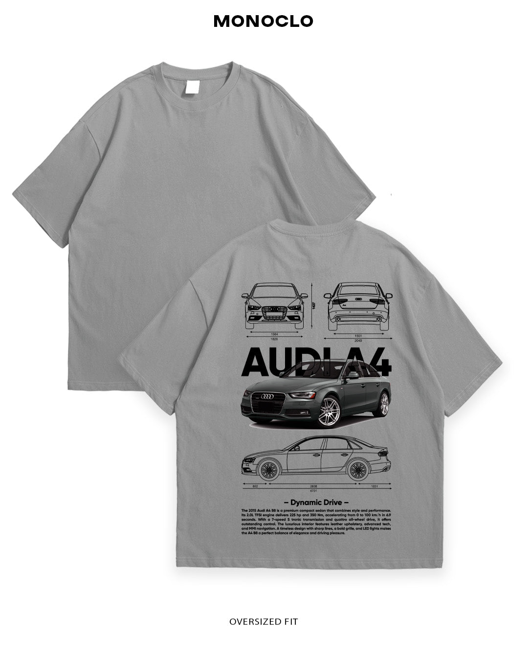 Футболка Monoclo Audi A4 B8 - MONOCLO UA