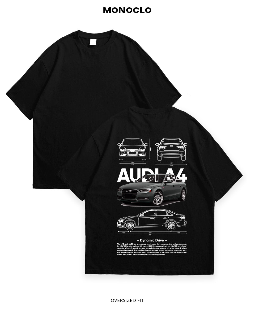 Футболка Monoclo Audi A4 B8 - MONOCLO UA