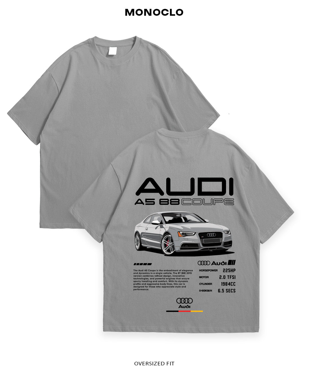 Футболка Monoclo Audi A5 B8 Coupe - MONOCLO UA