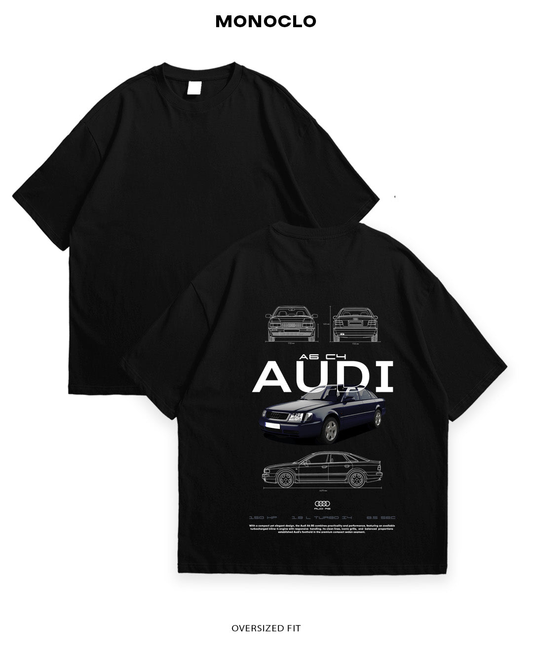 Футболка Monoclo Audi A6 C4 - MONOCLO UA
