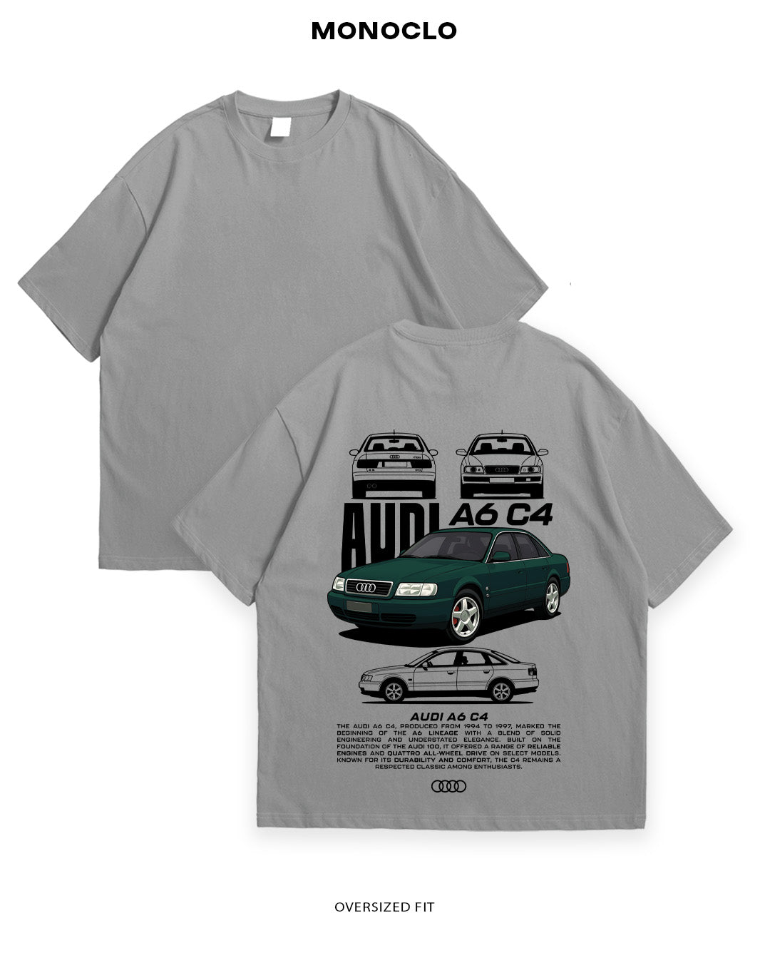 Футболка Monoclo Audi A6 C4 5 - MONOCLO UA