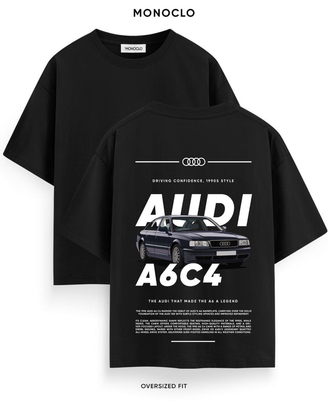 Футболка Monoclo Audi A6 C4 - shop_name Чорний