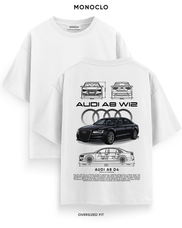 Футболка Monoclo Audi A8 L W12 D4