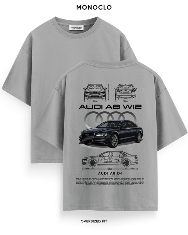 Футболка Monoclo Audi A8 L W12 D4