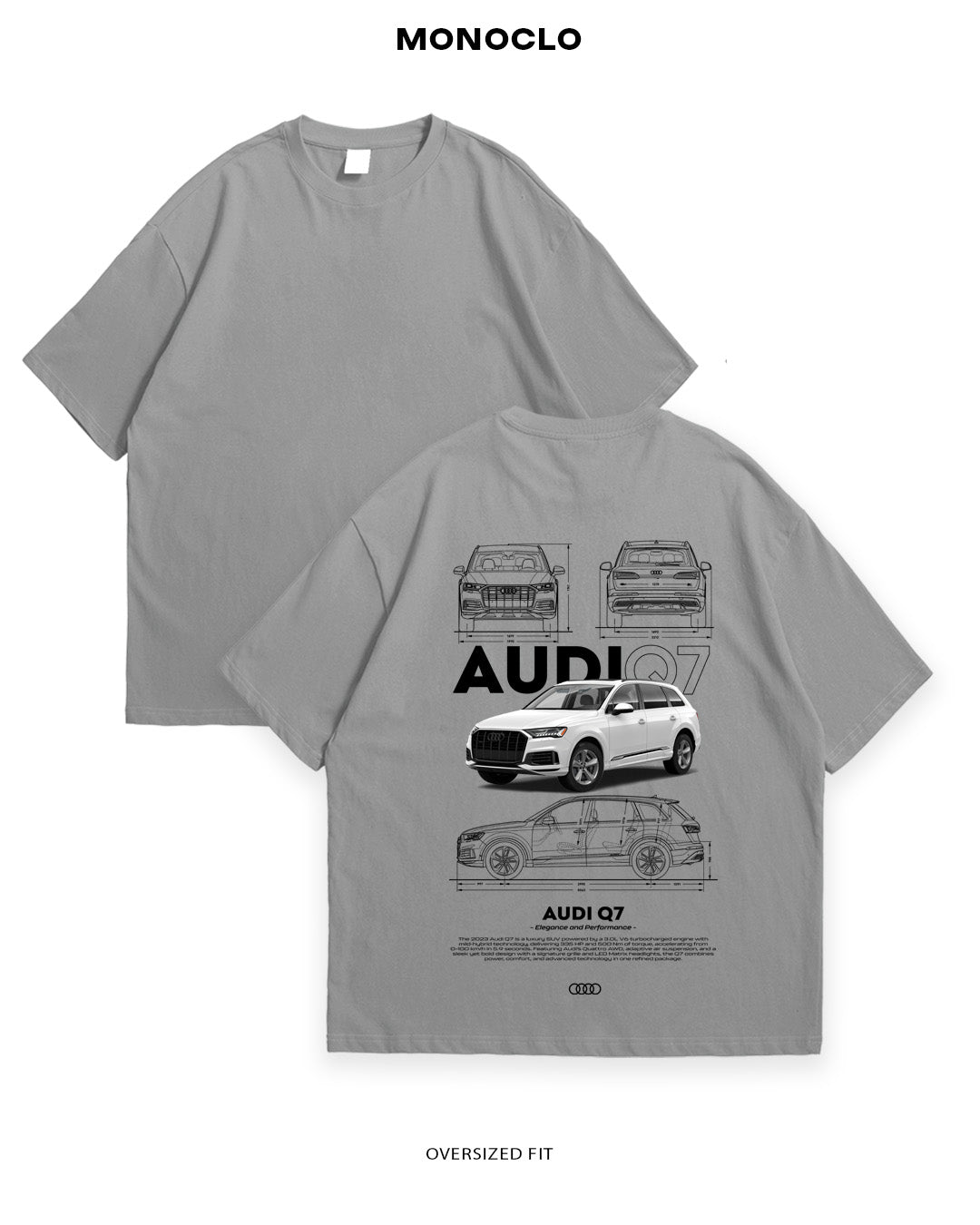 Футболка Monoclo Audi Q7 - MONOCLO UA