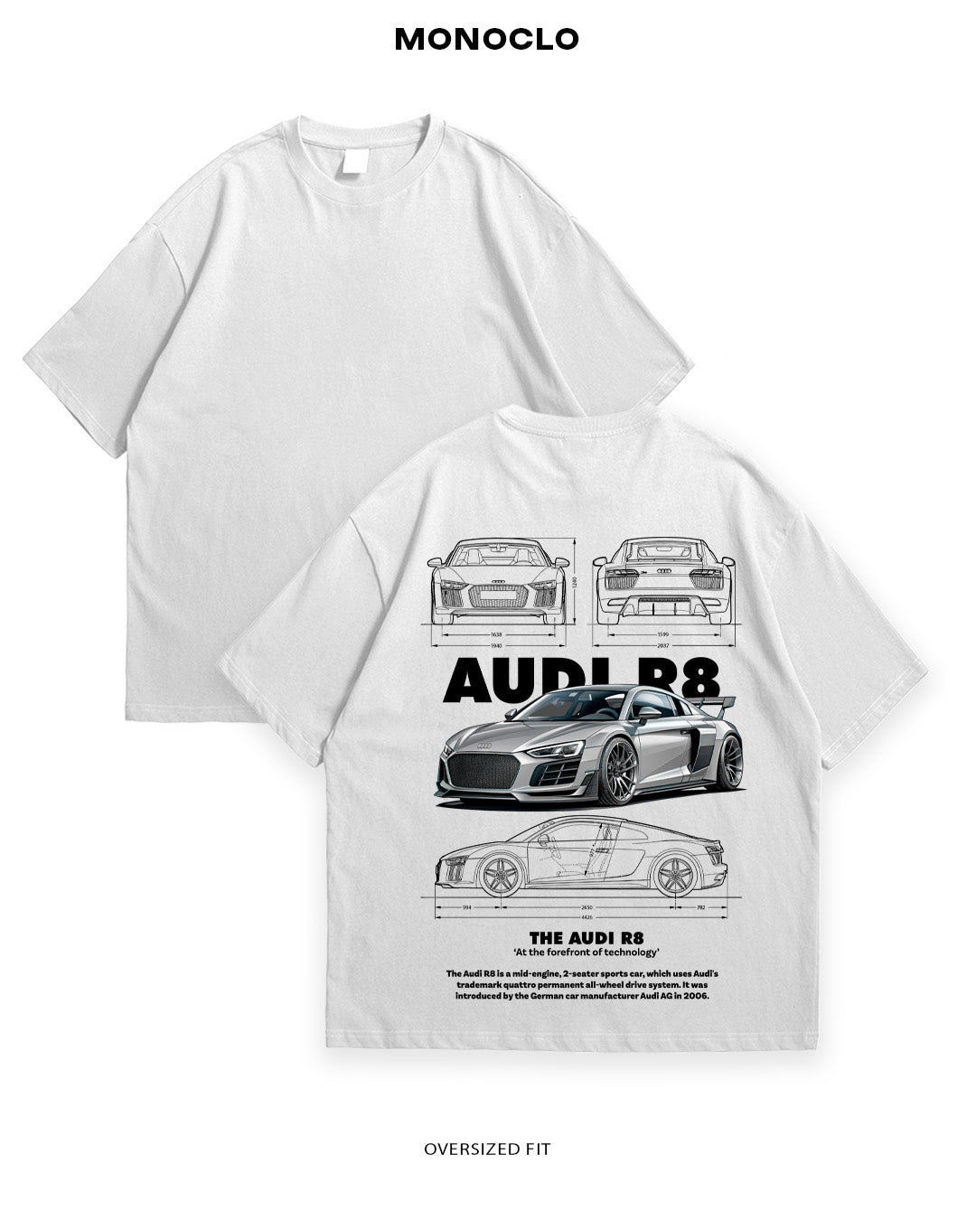 Футболка Monoclo Audi R8 Tuman - MONOCLO UA