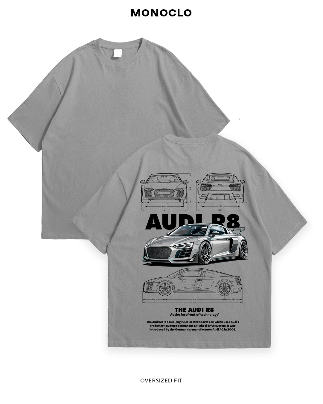 Футболка Monoclo Audi R8 Tuman - MONOCLO UA