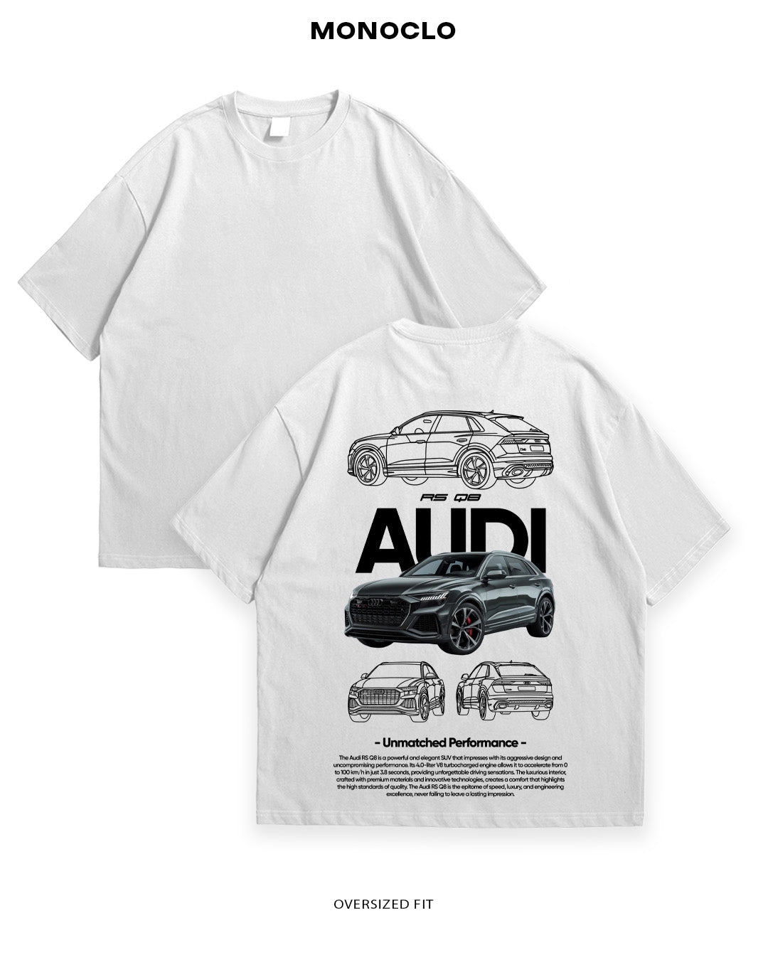 Футболка Monoclo Audi RS Q8 - MONOCLO UA