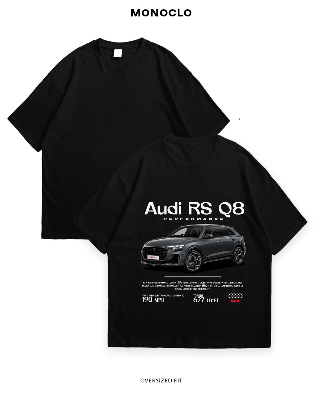 Футболка Monoclo Audi RS Q8 - MONOCLO UA