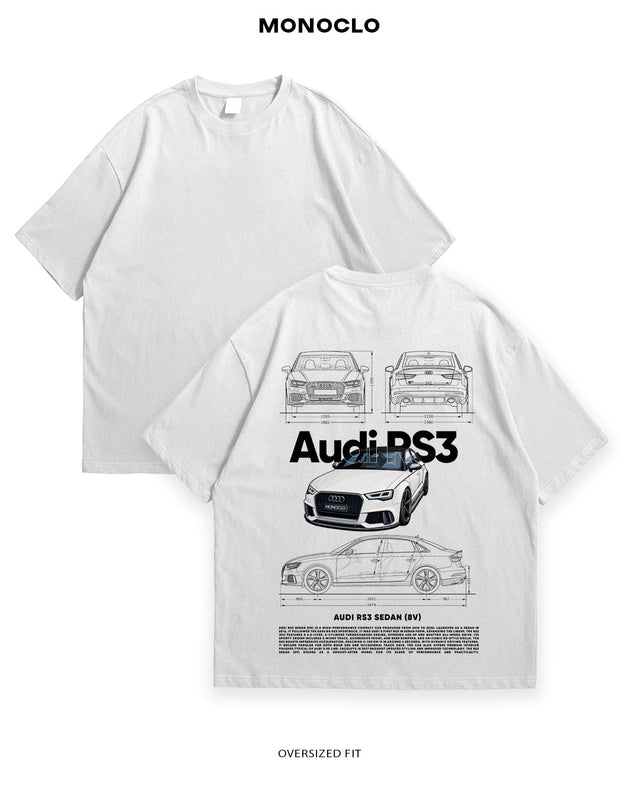 Футболка Monoclo Audi RS3 Sedan - MONOCLO UA