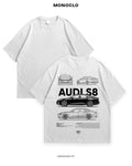 Футболка Monoclo Audi S8 - MONOCLO UA