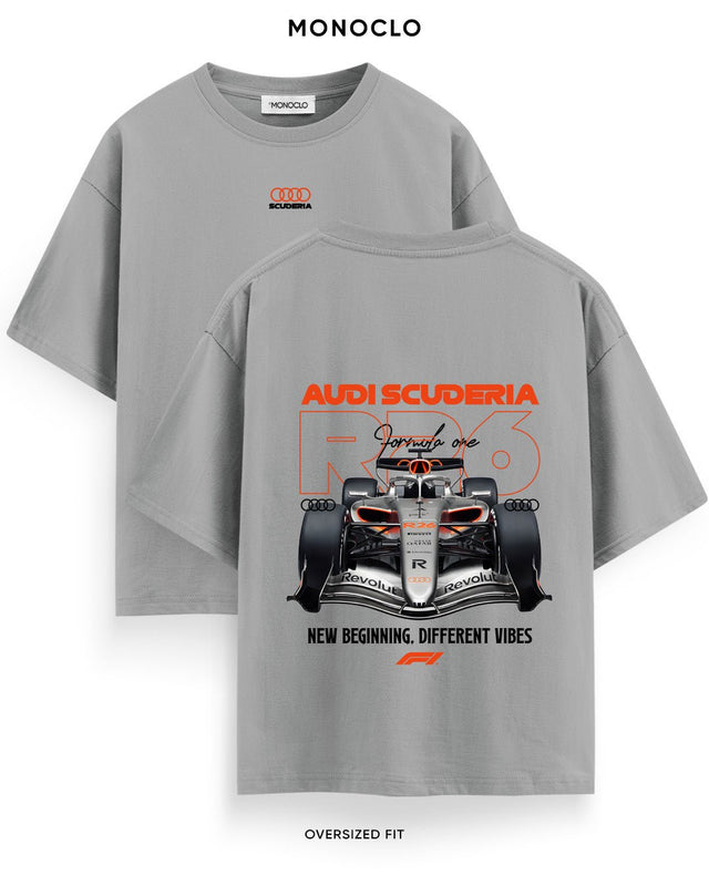 Футболка Monoclo Audi Scuderia R26 Болід + Лого