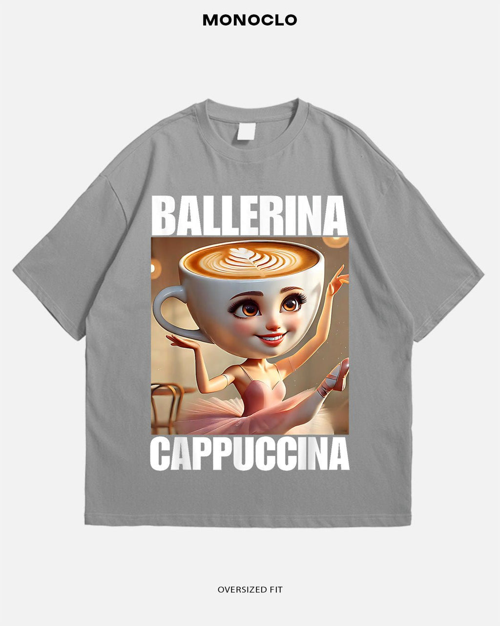 Футболка Monoclo Ballerina Cappuccina - MONOCLO UA