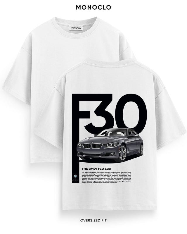 Футболка Monoclo BMW F30 328i - shop_name Білий
