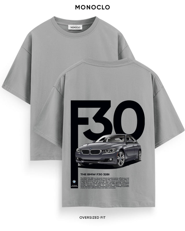Футболка Monoclo BMW F30 328i - shop_name Сірий
