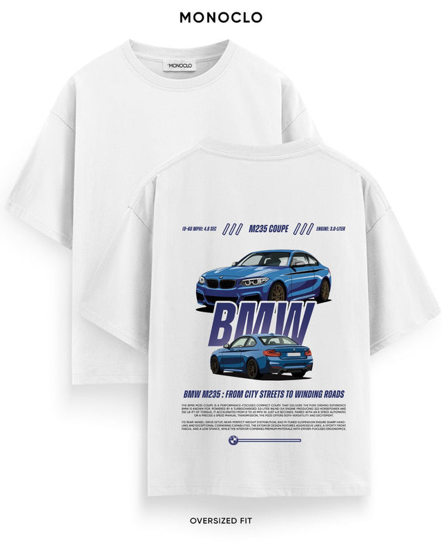 Футболка Monoclo BMW M235i Coupé - shop_name Білий