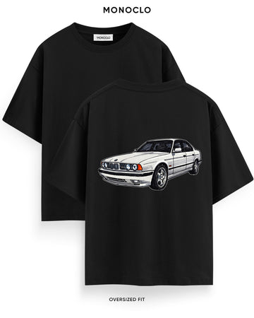 Футболка Monoclo BMW M5 E34 Art – Чорний