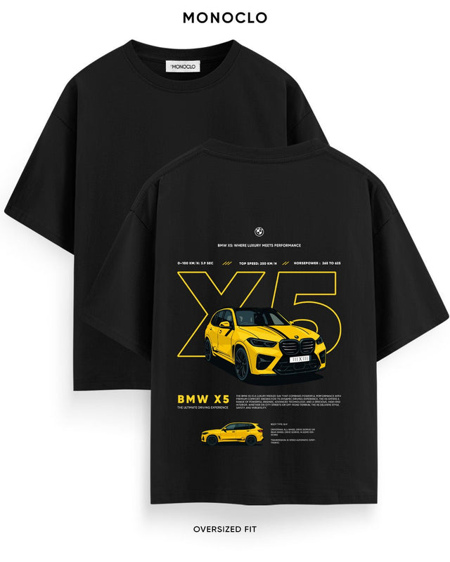 Футболка Monoclo BMW X5 - shop_name Чорний