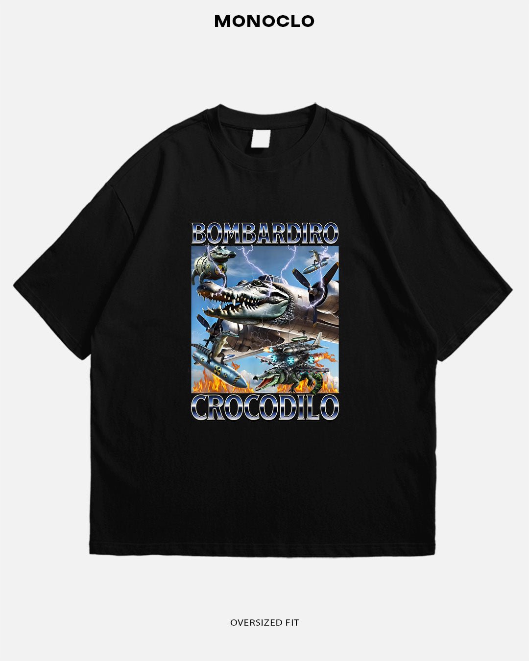 Футболка Monoclo Bombardiro Crocodilo 5 - MONOCLO UA