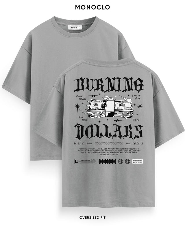 Футболка Monoclo Burning Dollars