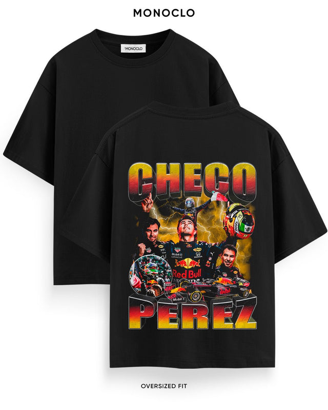Футболка Monoclo Checo Perez Red Bull Champion F1