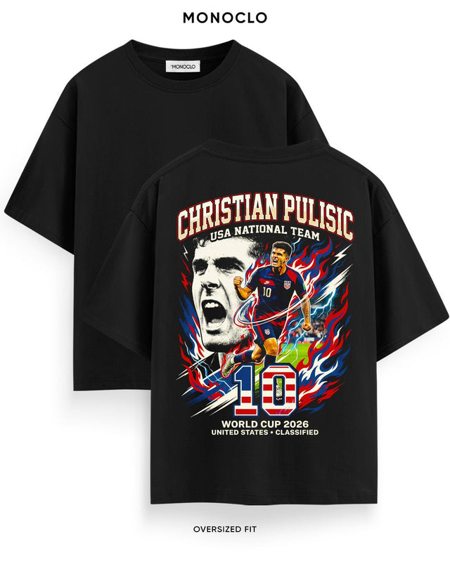 Футболка Monoclo Christian Pulisic #10 USA WC 2026