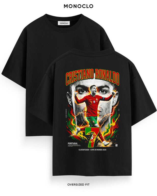 Футболка Monoclo Cristiano Ronaldo #7 Portugal v2 WC 2026