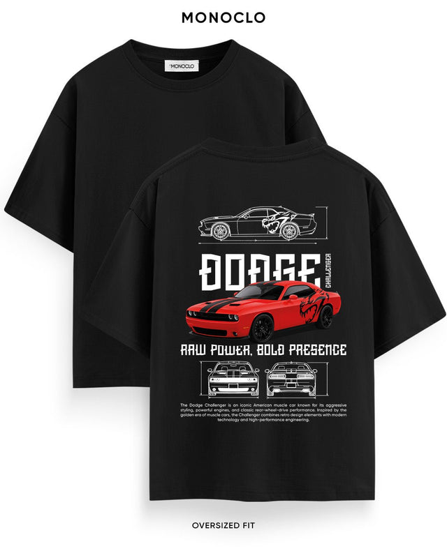 Футболка Monoclo Dodge Challenger Red
