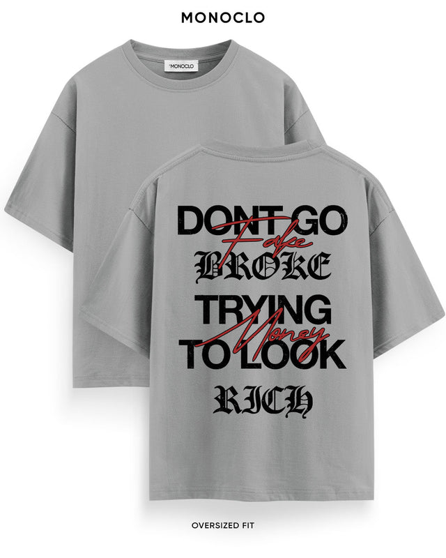 Футболка Monoclo Don't Go Broke