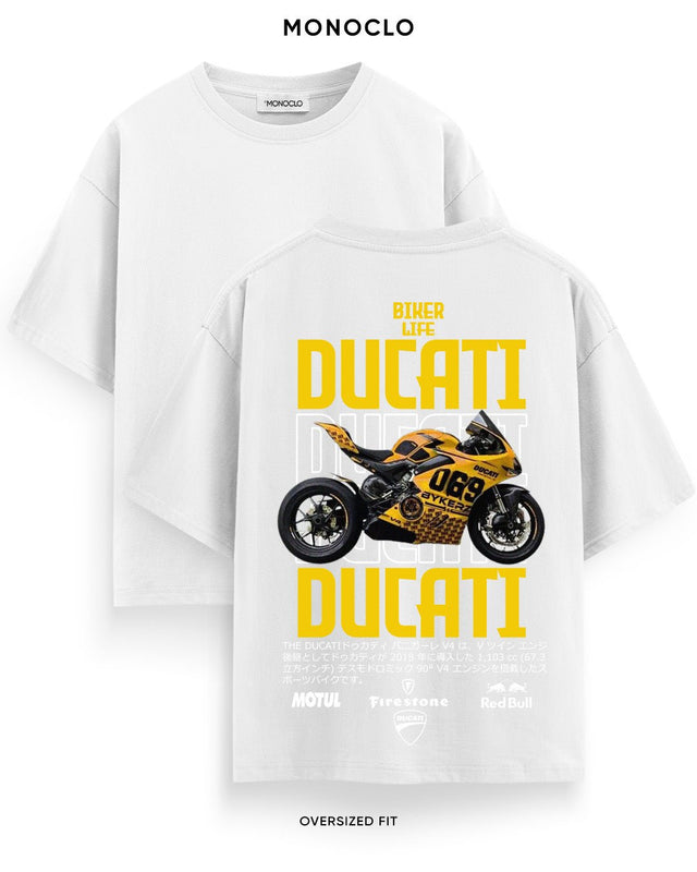 Футболка Monoclo Ducati Panigale V4 Yellow