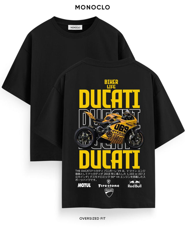 Футболка Monoclo Ducati Panigale V4 Yellow
