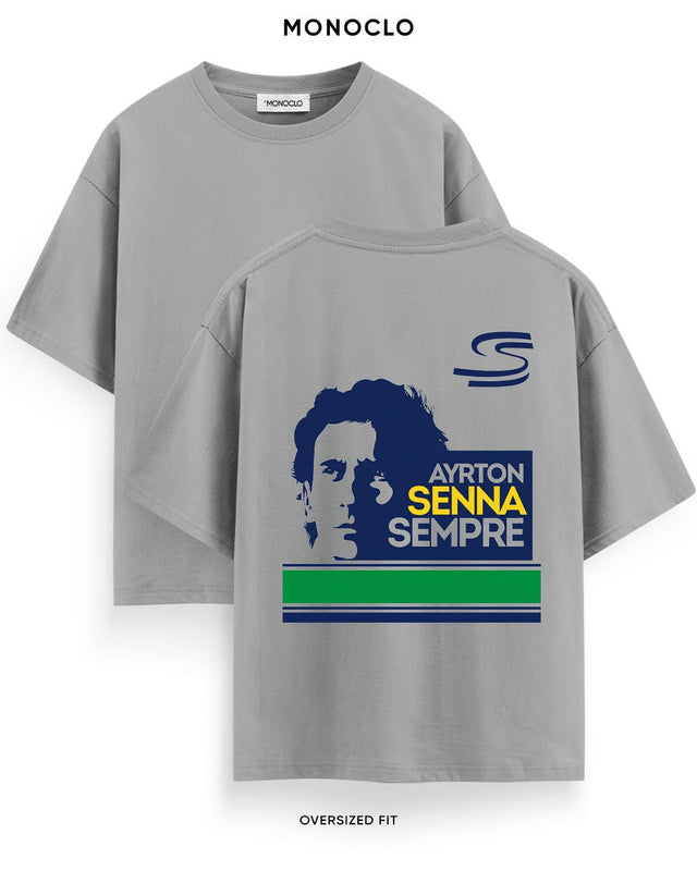 Футболка Monoclo F1 Ayrton Senna Sempre