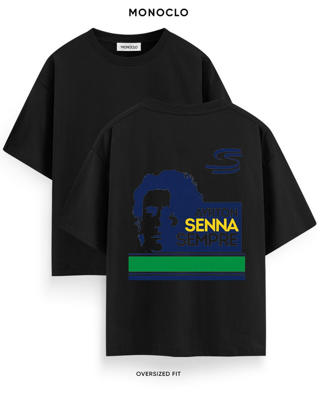 Футболка Monoclo F1 Ayrton Senna Sempre