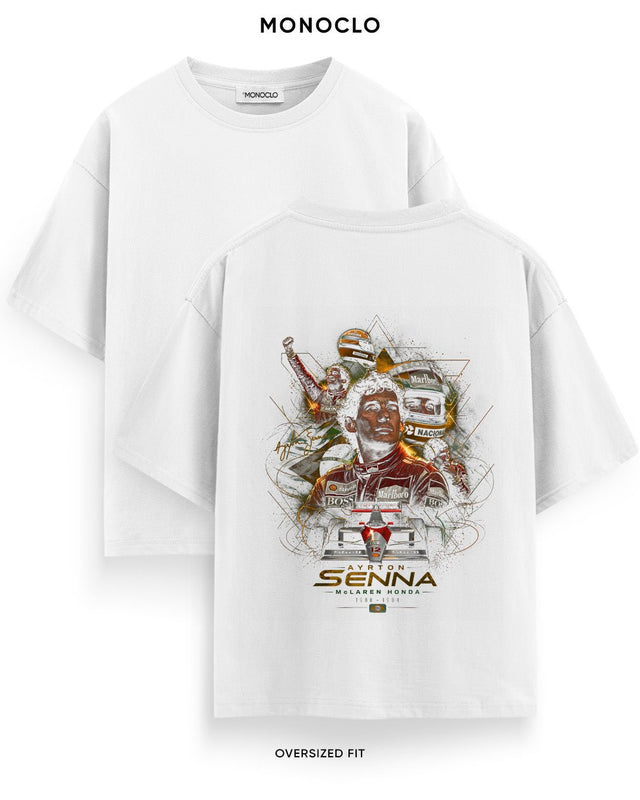 Футболка Monoclo F1 Ayrton Senna Tribute