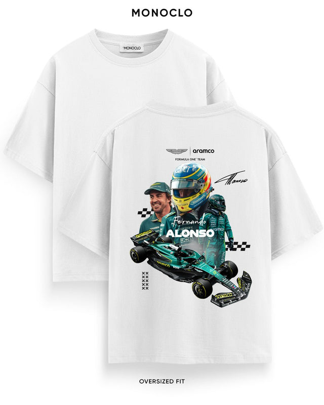 Футболка Monoclo F1 Fernando Alonso Aston Martin