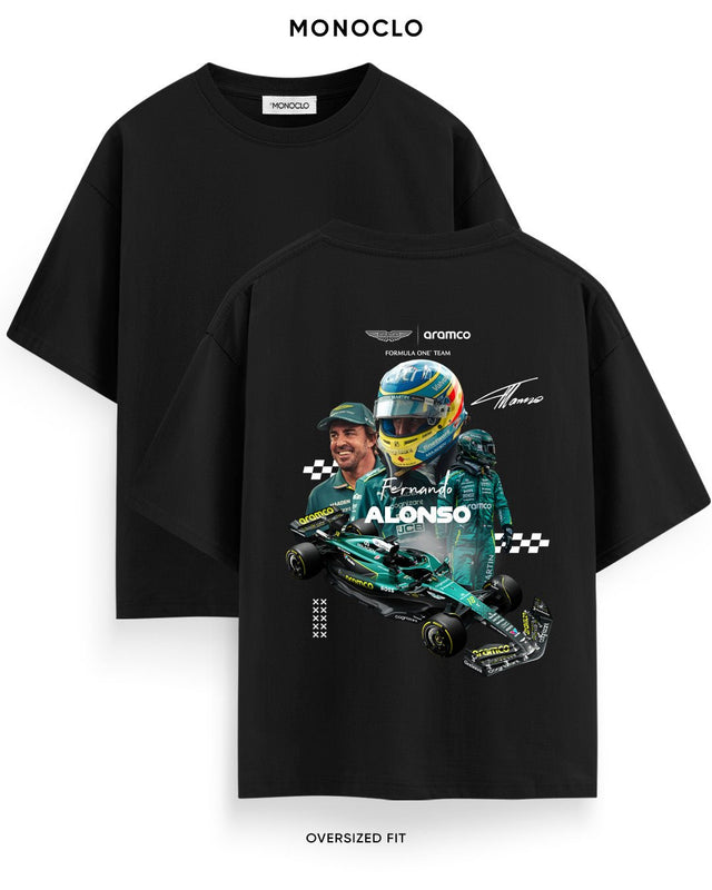 Футболка Monoclo F1 Fernando Alonso Aston Martin