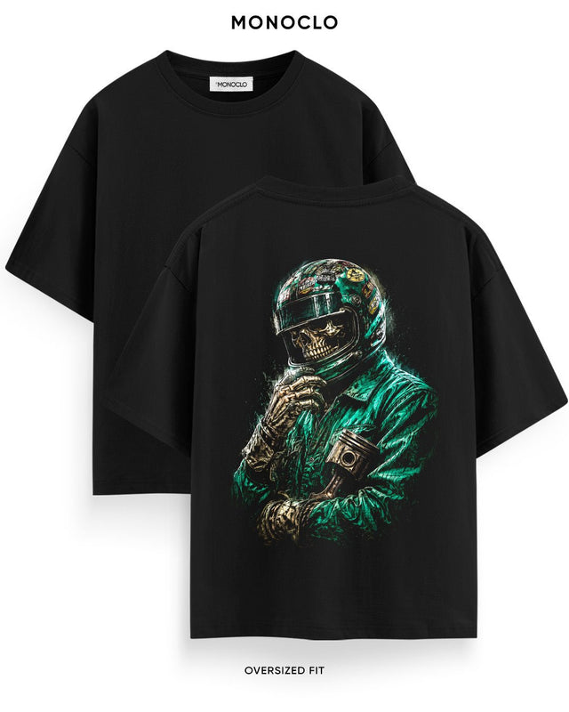 Футболка Monoclo F1 Ghost Racer Skull