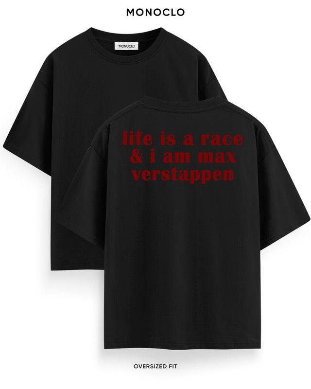 Футболка Monoclo F1 Max Verstappen Life Is a Race