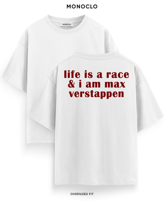 Футболка Monoclo F1 Max Verstappen Life Is a Race