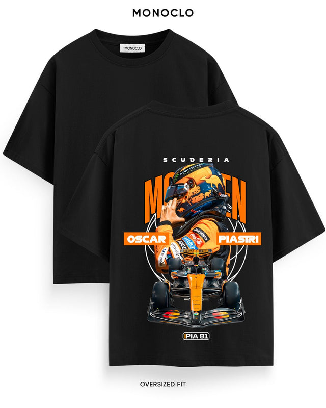 Футболка Monoclo F1 Oscar Piastri McLaren Scuderia #81