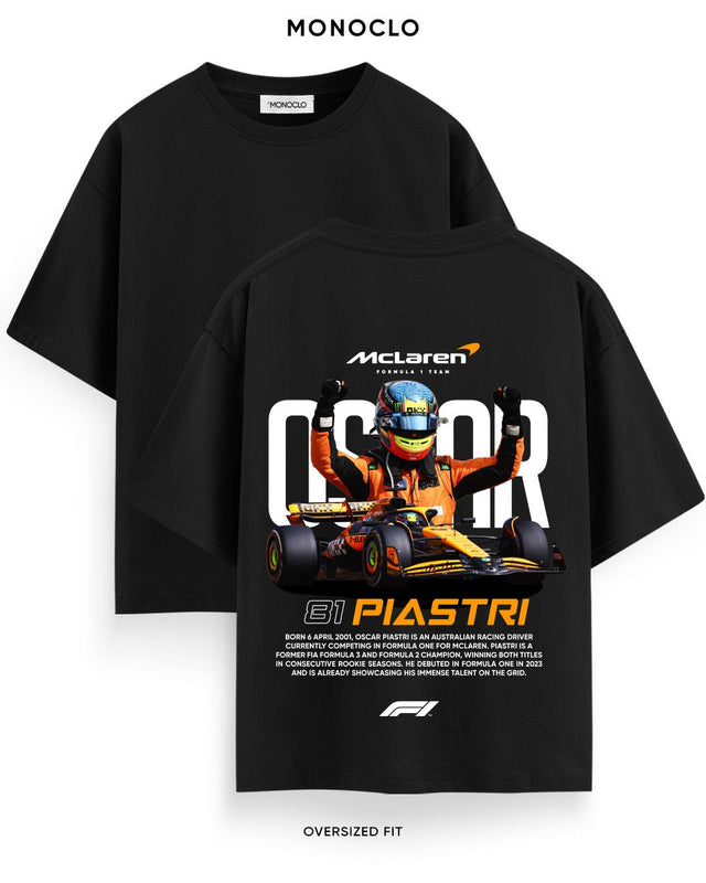 Футболка Monoclo F1 Oscar Piastri McLaren Winner #81