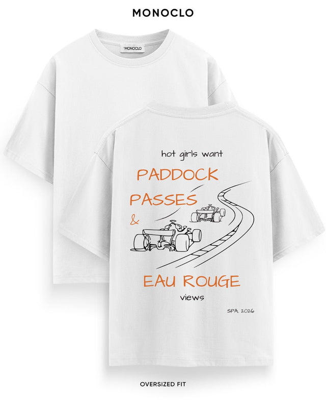 Футболка Monoclo F1 Paddock Passes & Eau Rouge