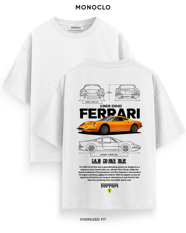 Футболка Monoclo Ferrari Dino 1969 - MONOCLO UA