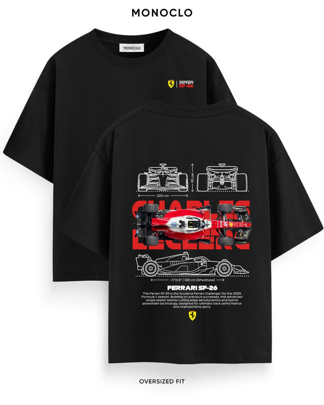 Футболка Monoclo Ferrari SF-26 #lec
