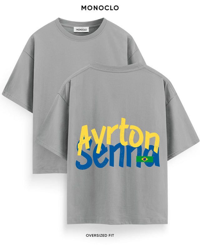 Футболка Monoclo Formula 1 Ayrton Senna #4