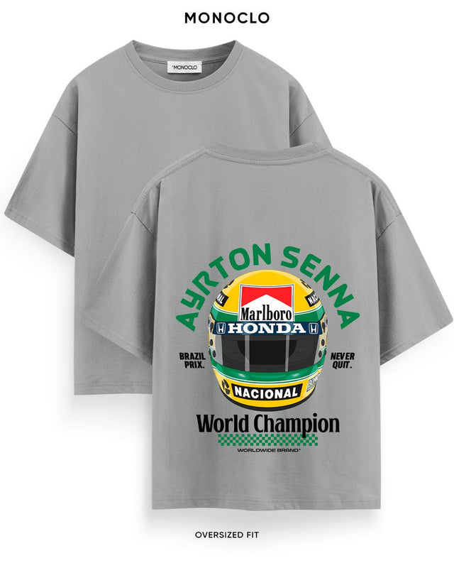 Футболка Monoclo Formula 1 Ayrton Senna World Champion)