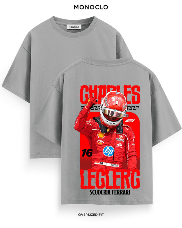 Футболка Monoclo Formula 1 Charles Leclerc Ferrari 16 #2