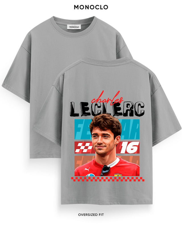 Футболка Monoclo Formula 1 Charles Leclerc Portrait 16