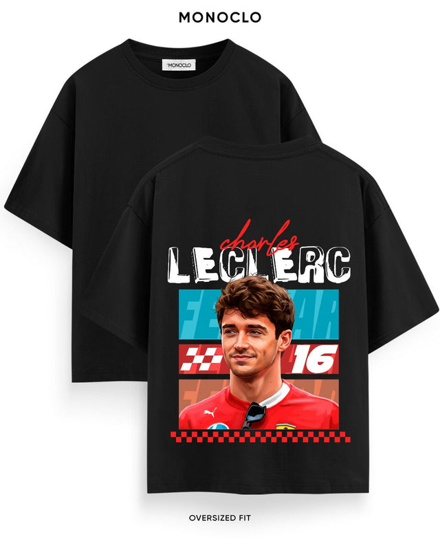 Футболка Monoclo Formula 1 Charles Leclerc Portrait 16