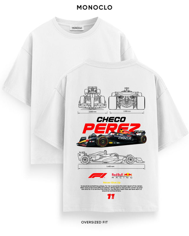 Футболка Monoclo Formula 1 Checo Perez RB Blueprint